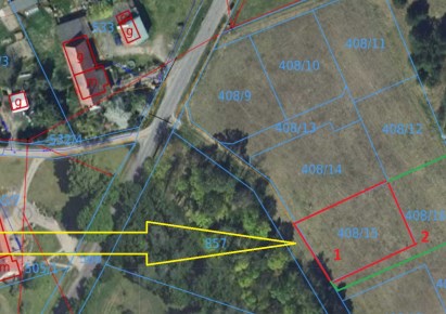 działka na sprzedaż - Lubin (gw), Miłoradzice