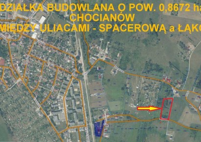 działka na sprzedaż - Chocianów