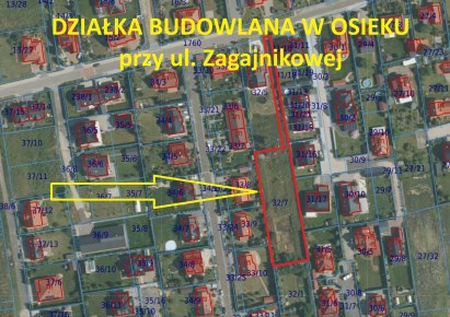 działka na sprzedaż - Lubin (gw), Osiek